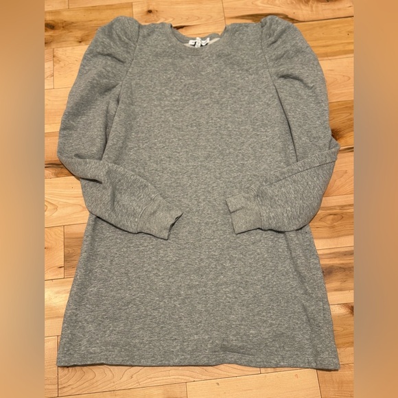 Rebecca Minkoff Heather Gray Sweatshirt Dress Size XS - Picture 2 of 7
